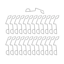 2026 New Fence Panel Clips (25pcs), Stainless Steel, Compatible with Fence Panels