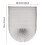 No Tools Cordless Pleated Window Shade Easy Install Polyester Fabric Panel Drapes Light Filtering Blinds for Interior 2