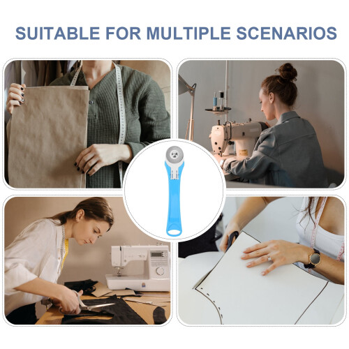 Outil de coupe rotatif pour quilting, multi-acier inoxydable, 1 ensemble 1