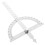 WHAMVOX Stainless Steel Angle Finder Protractor Ruler for Woodworking Projects Silver 5