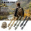 6 Pcs Tactical Rush Tier System Backpack Straps Accessories, Adjustable Tie Down Straps 3