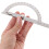 WHAMVOX Stainless Steel Angle Finder Protractor Ruler for Woodworking Projects Silver 8