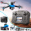 Drone 1080P για ενήλικες με αποφυγή εμποδίων, οπτική ροή, τροχιά πτήσης, λειτουργία 4