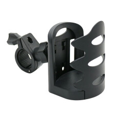 New Black Motorcycle Drink Bottle Cup Holder Mount For ATV
