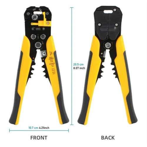 Multifunctional Wire Stripping Pliers 5-in-1 Adjustable Wire Stripper Tool With Cutting Crimping For Efficient Electrical Work 2