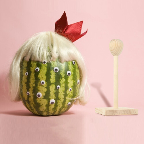 Wooden Wig Stand Holder 1 Piece 2