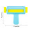 Papirkrymper for DIY scrapbooking rosa 3