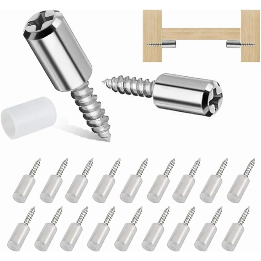 Self-Tapping Shelf Pegs With Non-Slip Sleeve, 30Pcs Â Compatible With Cabinets, Bookcases, Closets 9152228712249