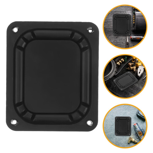 2PCS Rectangular Bass Radiator Speaker Passive Subwoofer Diaphragm Plate for Car Speaker Replacement Enhanced Sound for Various Devices