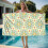 Beach Towel Microfiber Double-Sided Velvet 30x60 in 1