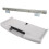 1 Set Under Desk Mount Keyboard Tray in Light Grey Abs for Ergonomic Office Use 4
