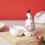 Boutique Chicken Print Ceramic Eggs Holder Storage Cup Easy Tool Breakfast Table Decoration Home Decoration Eggs Cup 2