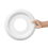 PU Ceiling Medallion White 10 Inch OD 4 Inch ID 2 Pack 2