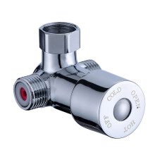 Hot Cold Water Mixing Valve Thermostatic Mixer Temperature Control Shower Faucet Bathroom Shower Head Faucet
