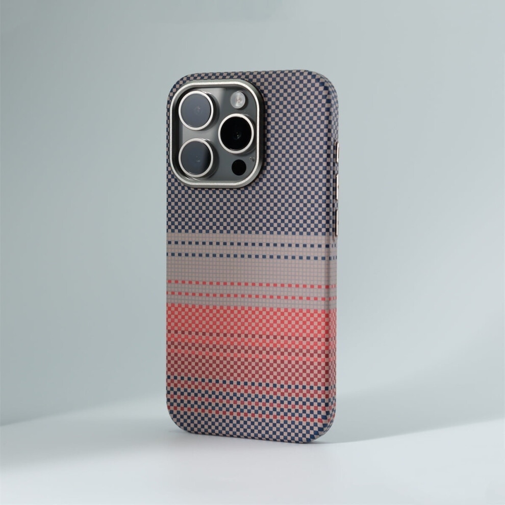 Thin & Magsafe-Compatible Iphone 16 Pro Max Case With 1500D Aramid Fiber Woven Texture Â Caseless Feel Light 9130661096652