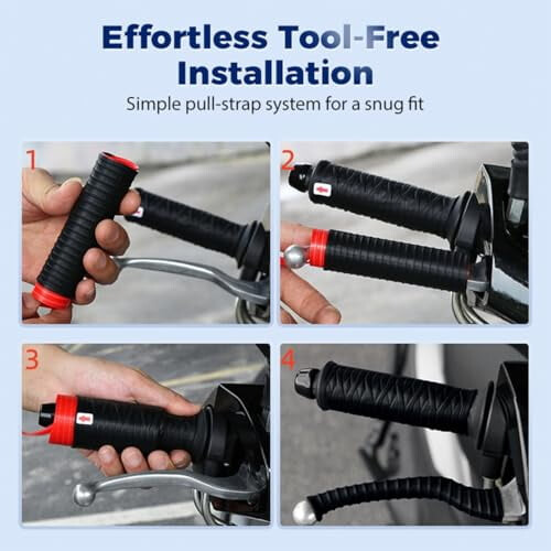 Silicone Handlebar and Brake Lever Grip Covers 2-Pack