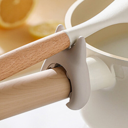 2 Pcs Stove Top Spoon Rest Pot Side Spatula Holder 1