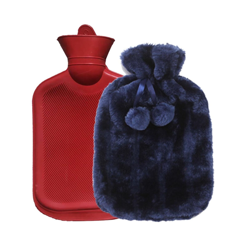 Mothers Day Decorations 2L Hot Water Bottle, Plush Cloth, Thermotherapy & Cold Protection, Detachable Hand Warmer â Compatible with Standard Fillers