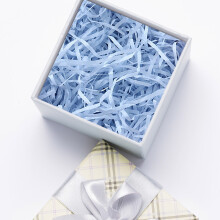 White Crinkle Cut Paper Shred Filler (0.22lb/Pack) for Gift Boxes, Baskets & Wrapping – Compatible with All Standard Boxes