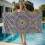 Beach Towel Microfiber Double-Sided Velvet 30x60 in 7