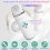 Retro Bluetooth Speaker Portable Vinyl Style 8-10H Playtime 5