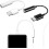 USB-C to 3.5mm Headphone Adapter with Line Control, 2 pcs 1
