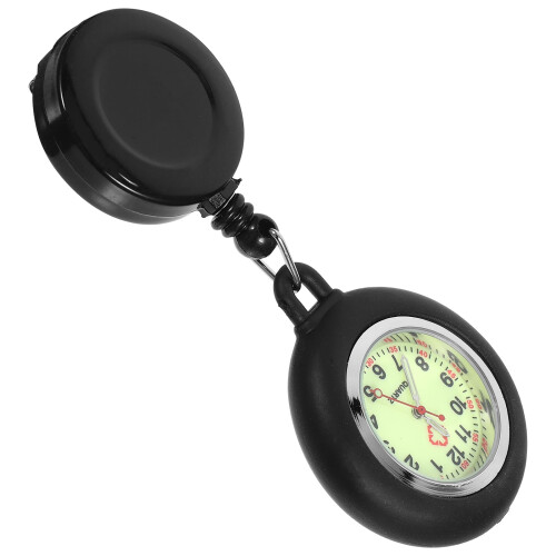 Clip On Pocket Watch Alloy Doctors Nurses 1Pcs 2