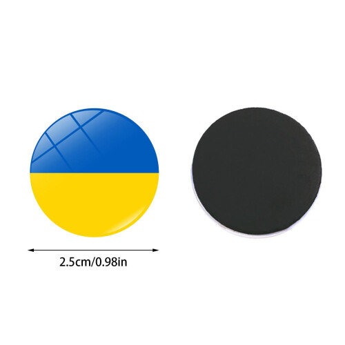 Whiteboard Refrigerator Magnet Round 1 Piece 2