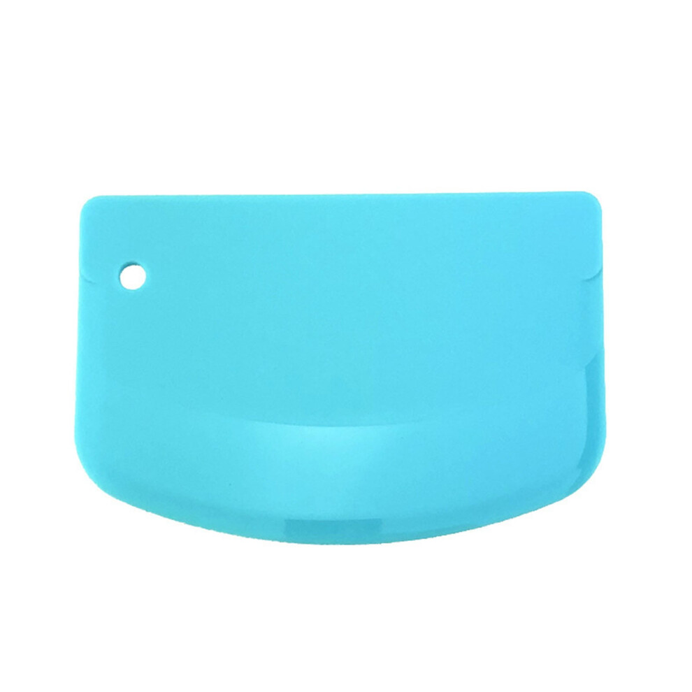 Dough Scraper Â Flexible Plastic Bench Scraper, Compatible With Sharp Edge & Angles Cake Scraper, Non-Slip Decorating & Modeling Tool 9170372303380