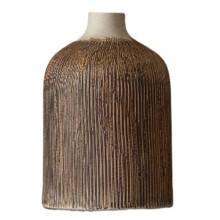 Vintage Flower Vase for Home Decor, Rustic Ceramic Vase for Centerpieces
