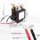 Wireless Battery Disconnect Switch 200A with 4 AWG 1 ft 4