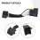 Reverse Camera Harness Adaptor Cable for Ford Focus and 3