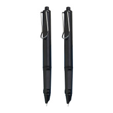 Stylo à bille rétractable à mécanisme clic, design compact, recharge d'encre 2 ml, accessoire de bureau portable