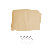 Ampia zanzariera a baldacchino a 4 lati con gonna, copertura completa per letti singoli, rete traspirante – compatibile con letti singoli