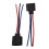 H13 9008 Female Socket LED Headlight Adapter Harness 5