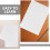 Drawing Paper for Kids Heavyweight White Rectangular 50 8