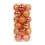 Christmas Ball Ornaments Shatterproof 24pcs Orange 1