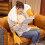 Goose Plush Hugging Pillow Soft Stuffed Animal White 50 cm 5