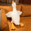 Goose Plush Hugging Pillow Soft Stuffed Animal White 50 cm 7