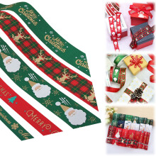 Event & Party Supplies,5 Yards Christmas Ribbons For Craft Holiday Printed Satin Ribbons Metallic Glitter Fabric Ribbons Wrapping Bow