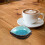 2 Pcs Ceramic Coffee Spoon Rest Ice Cracks Leaf Design Small Teaspoon Holder for Coffee Station Accessories 4