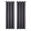 Blackout Curtains Dark Grey 2 pcs 100x130 cm 1
