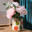 Unique Hand - painted Ceramic Vase Colorful Circular Patterns for a Vivid Home Decor 4