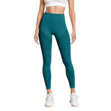 Fekete, magas derekú jóga leggings nőknek zsebekkel, hasfájást szabályozó anyaggal, vastag anyagból – kompatibilis jógával, edzéssel és