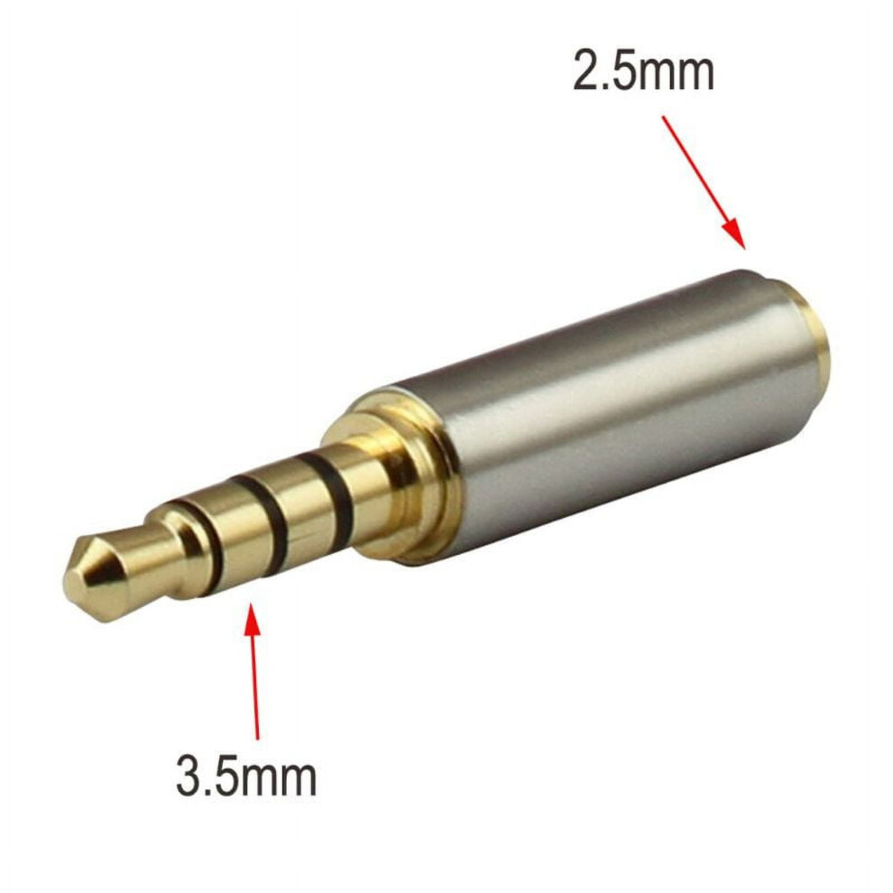 3.5Mm Jack Adapter 3.5Mm Male To 2.5Mm Female Headphone Jack Adapter Converter 974856436583