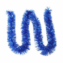 Metallic Christmas Garland 70.87", 4-Pack Tinsel Streamers for Tree, Home, Outdoor, Wedding – Foil, Thin/Thick Twist Design