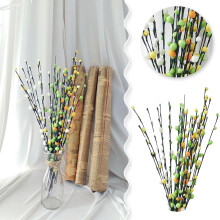 Branches décoratives pour la maison, boutons de fleurs, étamines, arrangement floral, accessoires de photographie pour mariage et anniversaire (100