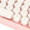 Wireless Bluetooth Keyboard 84 Keys Sakura Pink for iOS/Android/Windows 7