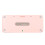 Wireless Bluetooth Keyboard 84 Keys Sakura Pink for iOS/Android/Windows 13