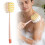 Long Handle Function Bath and Shower Back Scrubber Brush with Loofah for Cleaning 2